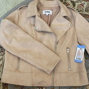 Steve Madden vegan Moto suede jacket size L